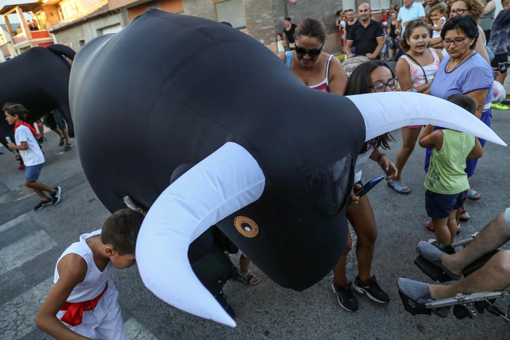 Encierro infantil en Formentera del Segura