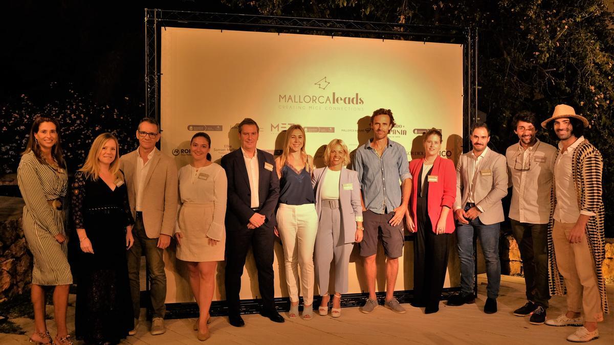 El cóctel de bienvenida a los participantes en el evento de MallorcaLeads se celebró en el hotel Hospes Maricel.