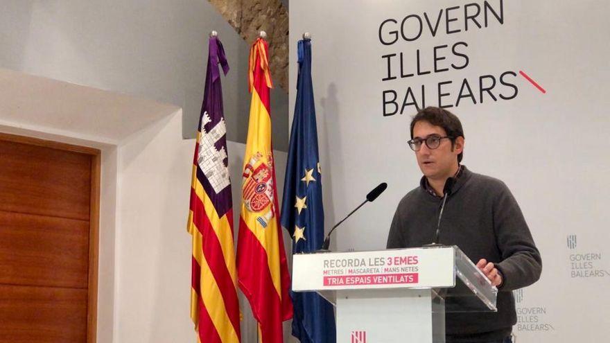 Iago Negueruela bei der Pressekonferenz am Montag (22.11.)