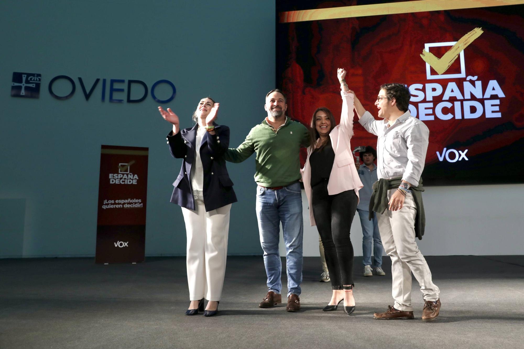 Acto de Vox en Oviedo