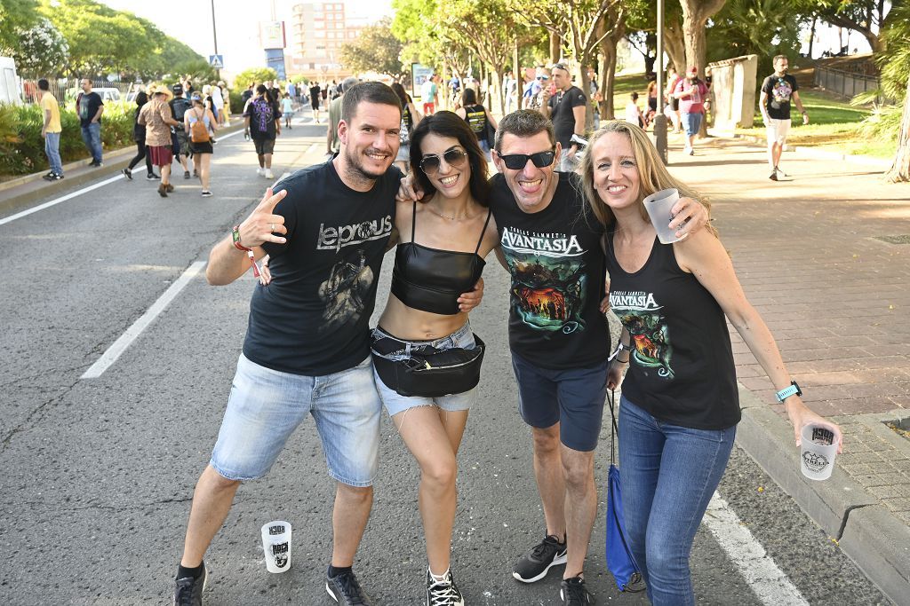 Ambiente de la segunda jornada del Rock Imperium Festival en Cartagena