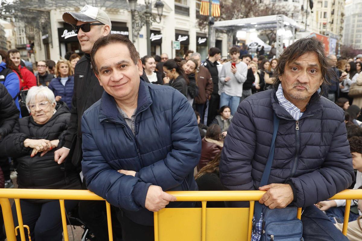 Búscate en la mascletà del 3 de marzo en la plaza del Ayuntamiento de València