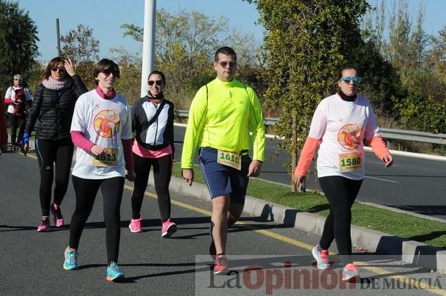 Carrera popular AFACMUR y La7TV en La Alberca: senderistas