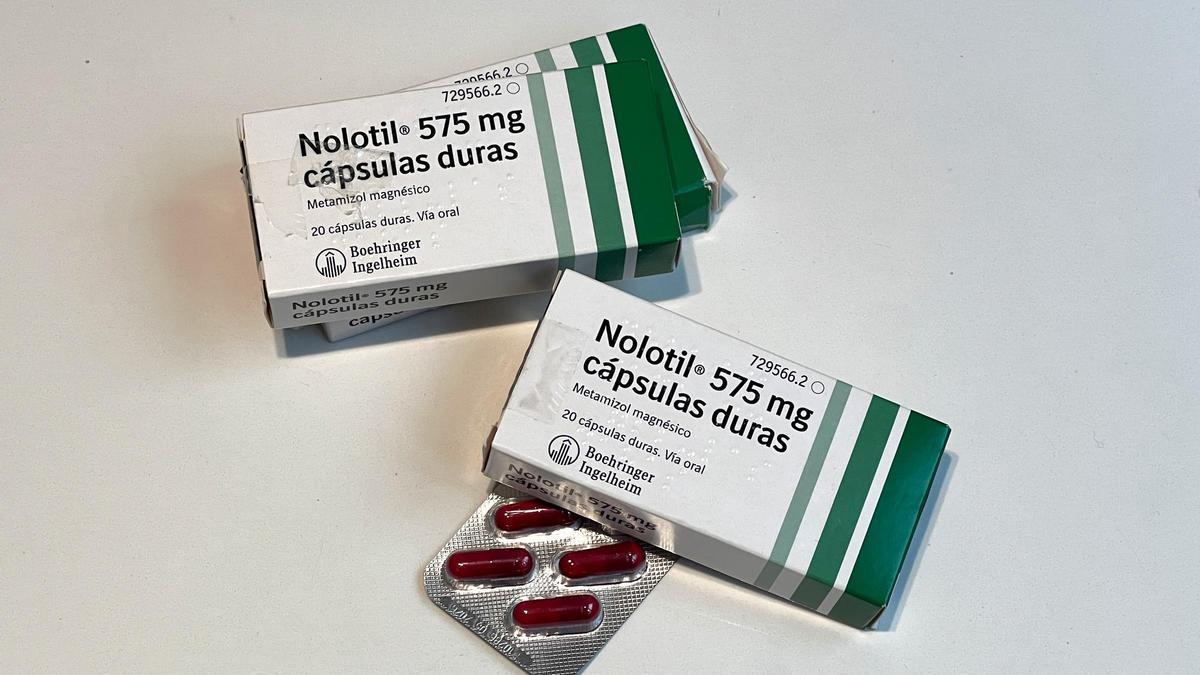 Imatge de recurs de tres capses de Nolotil