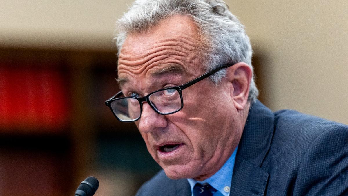 El secretario de Salud de EEUU, Robert F Kennedy Jr.