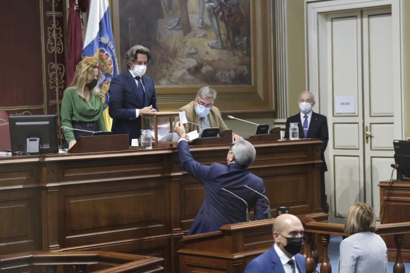 Pleno del Parlamento de Canarias, 9.11.21