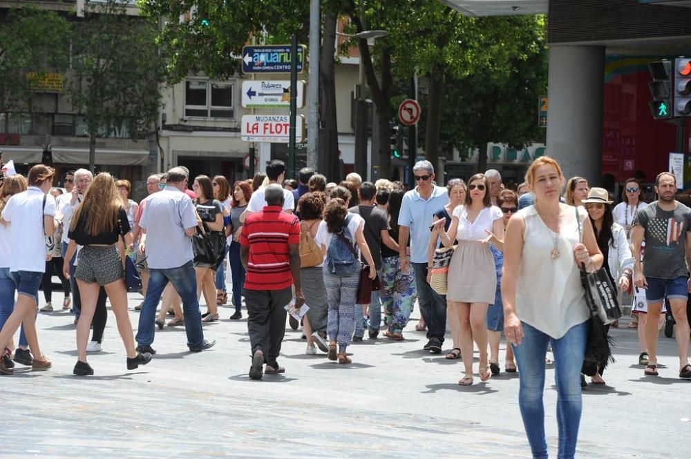 Comienzan las rebajas en Murcia