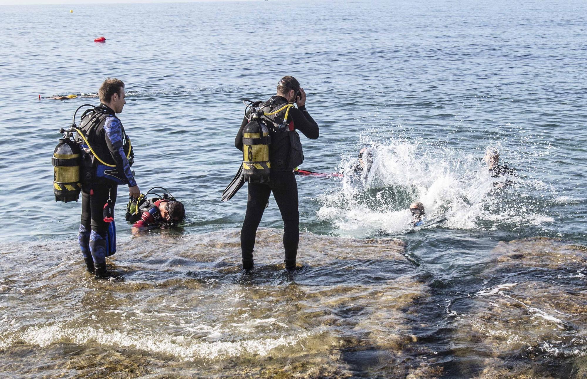 Las escuelas de buceo en Alicante son un "boom" tras la pandemia