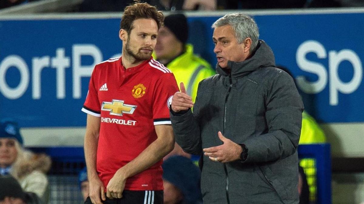 Blind no encaja con Mourinho