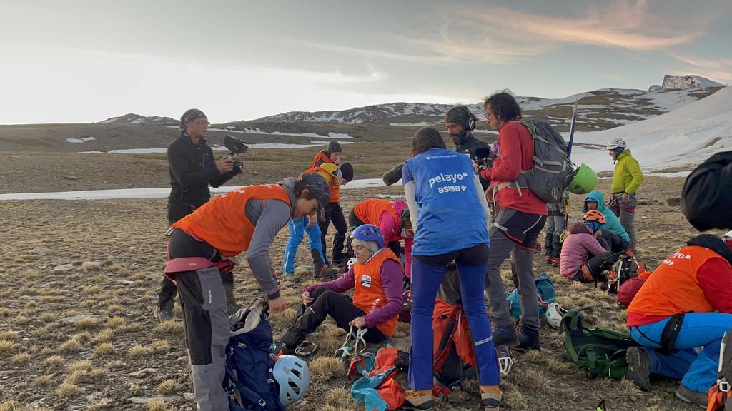 Entrenamiento en Sierra Nevada.
