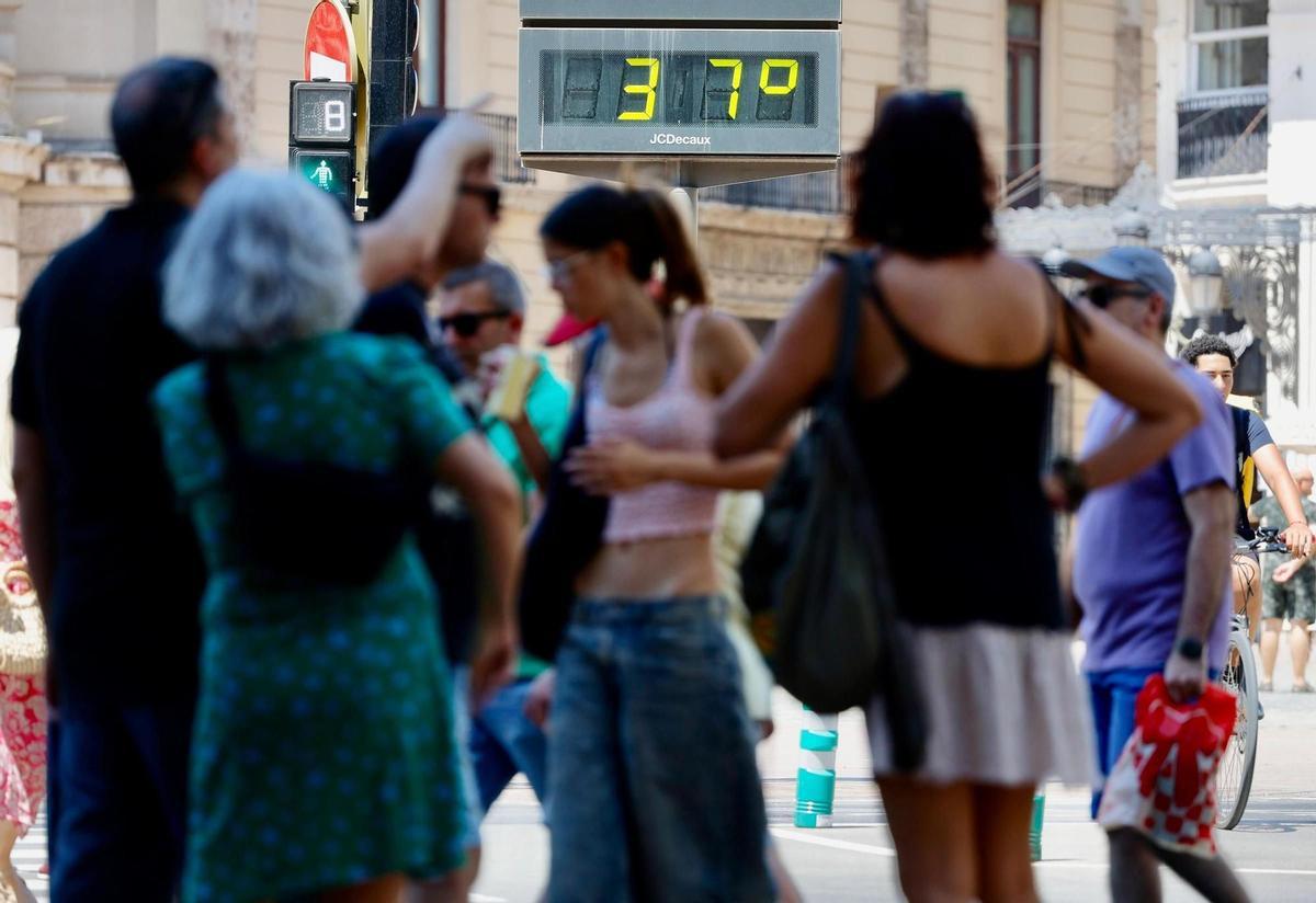 La Aemet prevé para el sábado valores significativamente altos en el tercio sur de la Comunitat Valenciana.