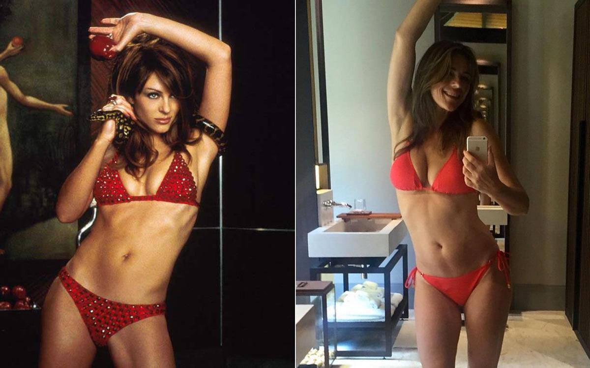 La imagen que demuestra que Liz Hurley sigue igual de espectacular 16 años después