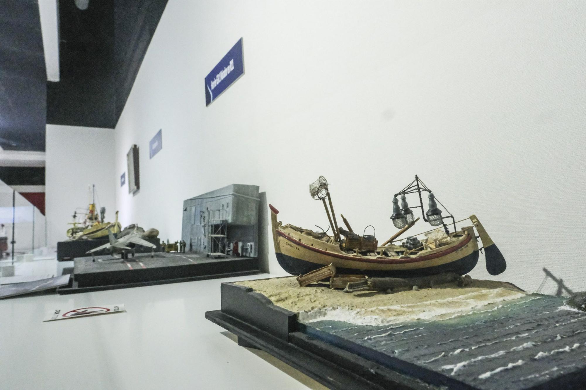 Exposición de maquetas navales