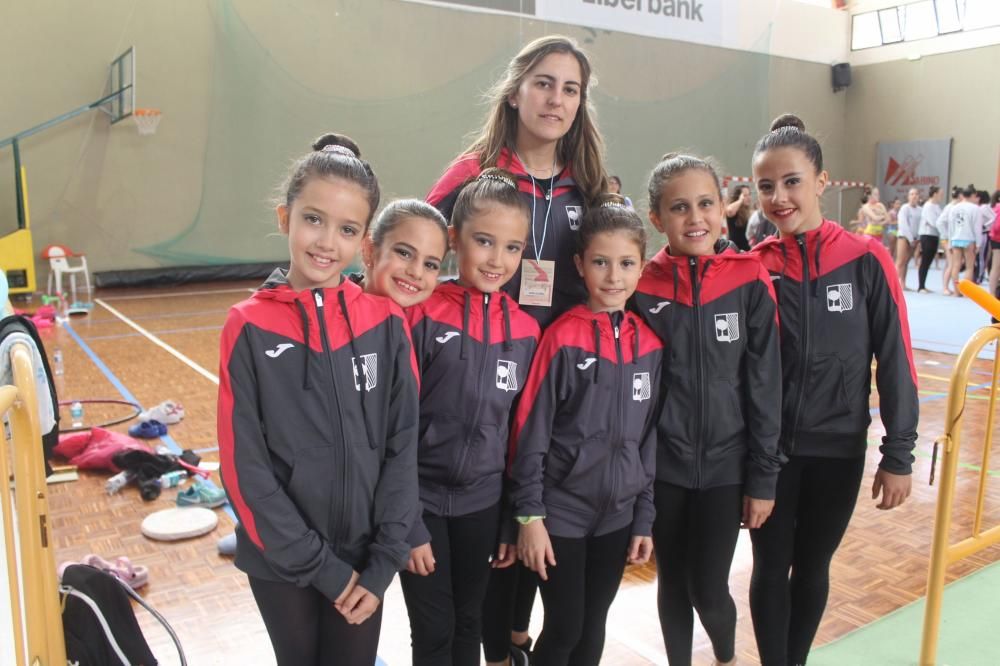 Las futuras "reinas" de la gimnasia asturiana