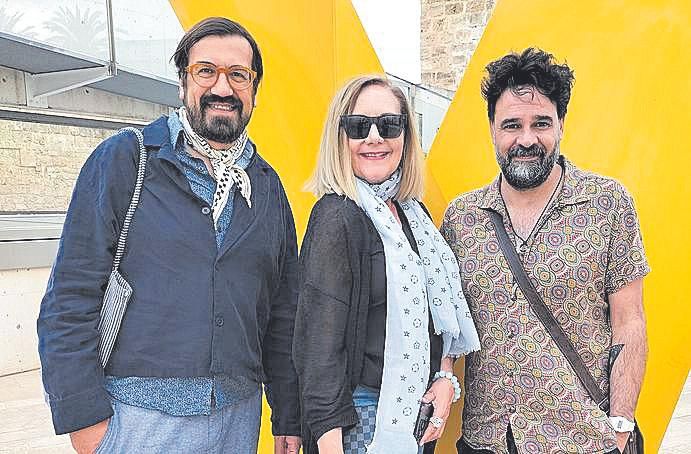 Sebastià Mascaró, Águeda Ropero y Llorenç Garrit.