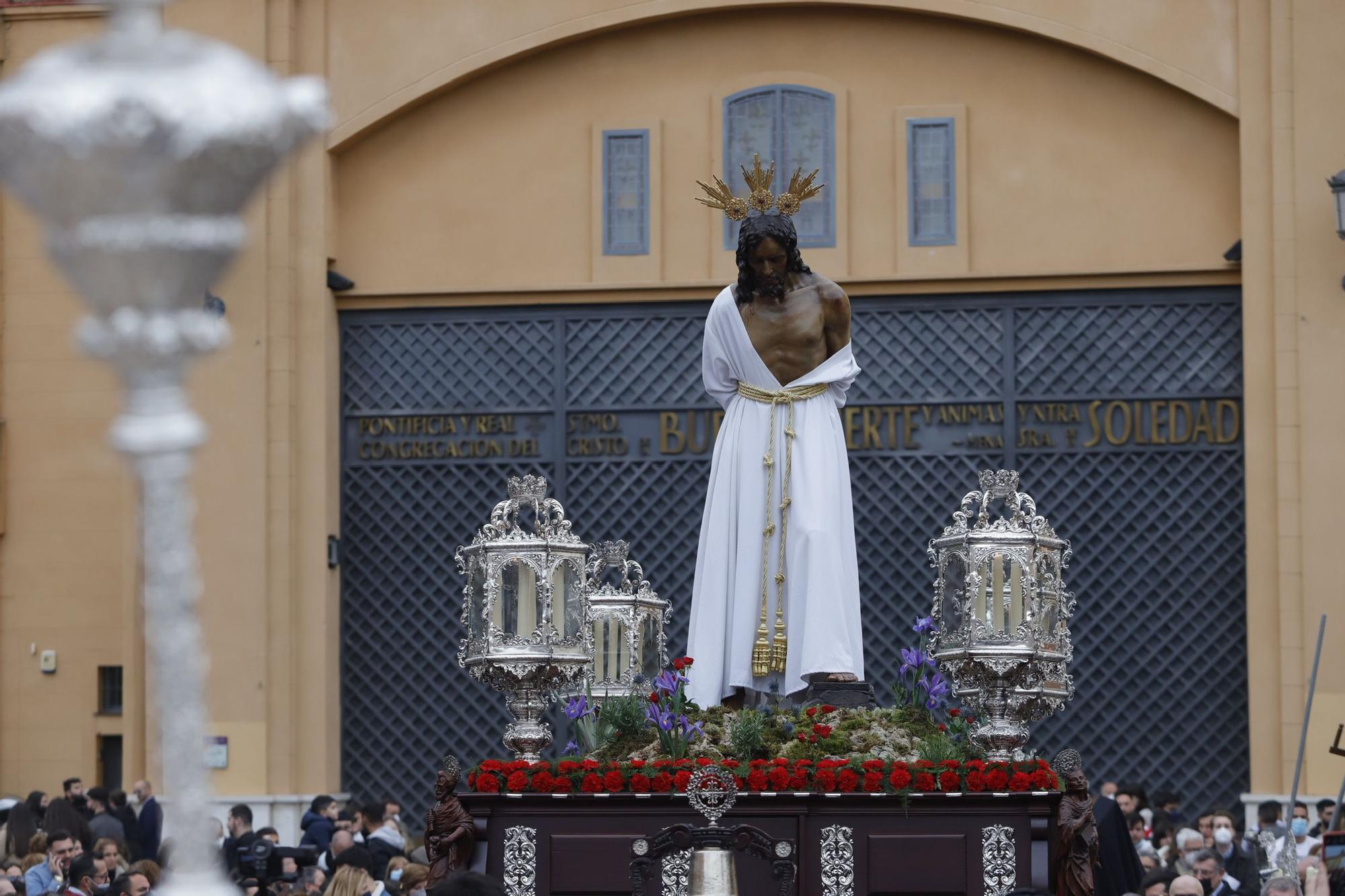 Desde Santo Domingo, la III Estación del Vía Crucis, el Cristo de la Humillación