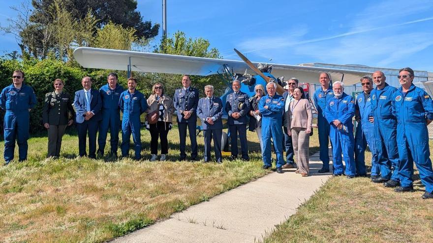 Alas lalinenses en el museo volante de Cuatro Vientos