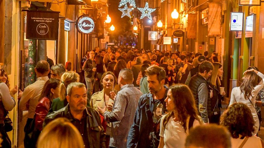 Ambiente en Triana durante la víspera de Reyes