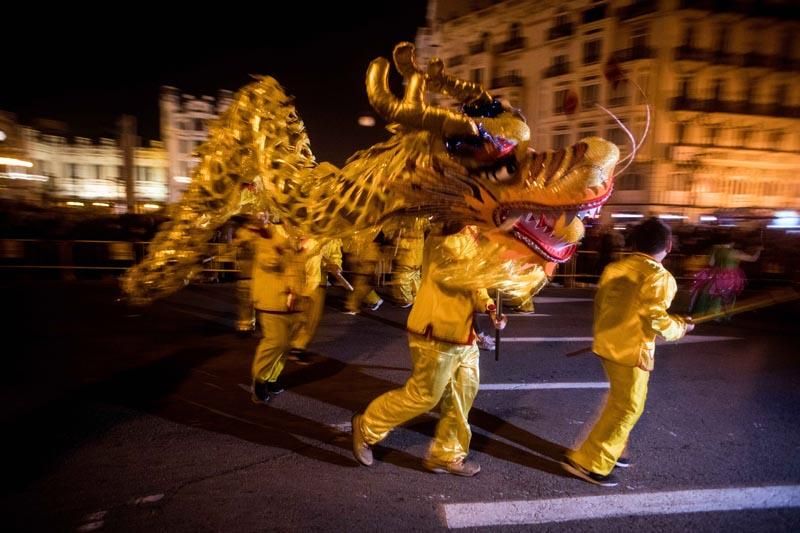 Cabalgata año nuevo chino 2020