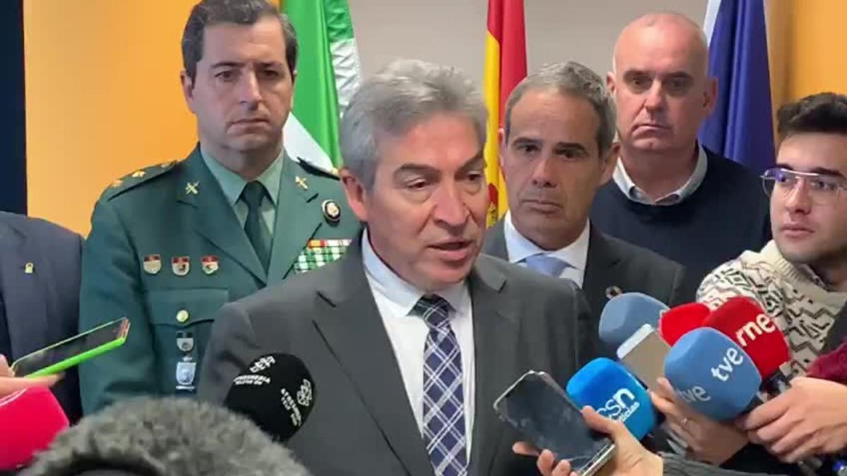 Declaraciones del delegado del Gobierno en Andalucía, acerca del pesquero desaparecido