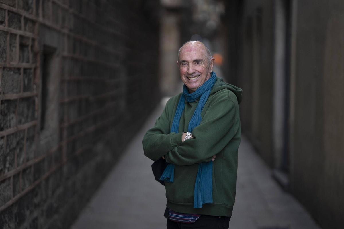 El cantautor Lluís Llach, el pasado viernes 23 de enero en Barcelona.