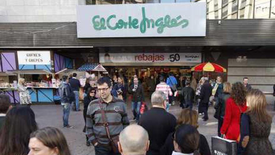 Una imagen de El Corte Inglés de Alicante.