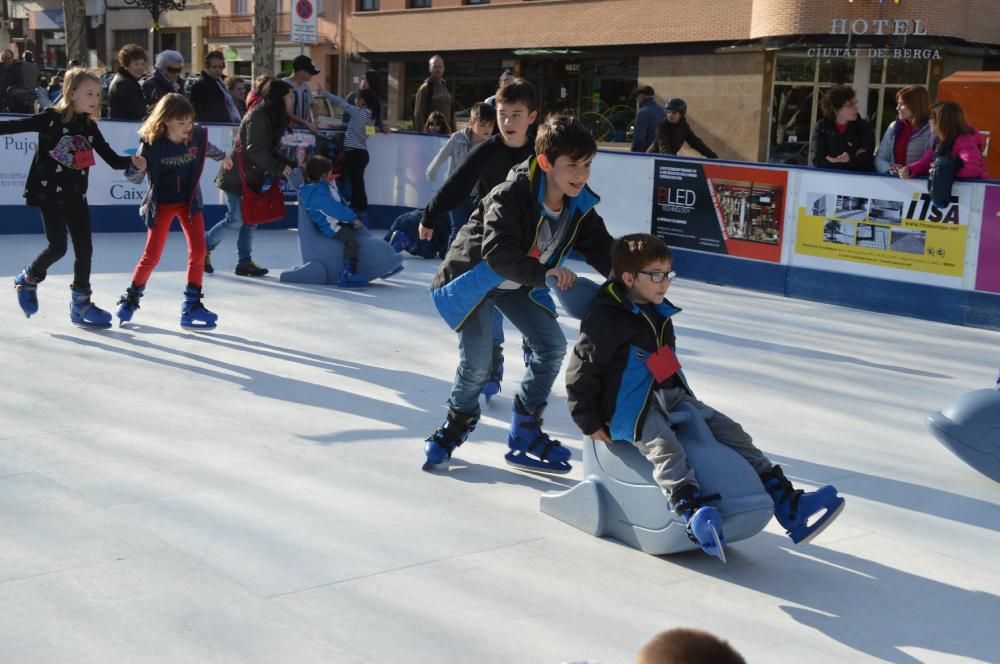 Pista de gel sintètic al Vall de Berga