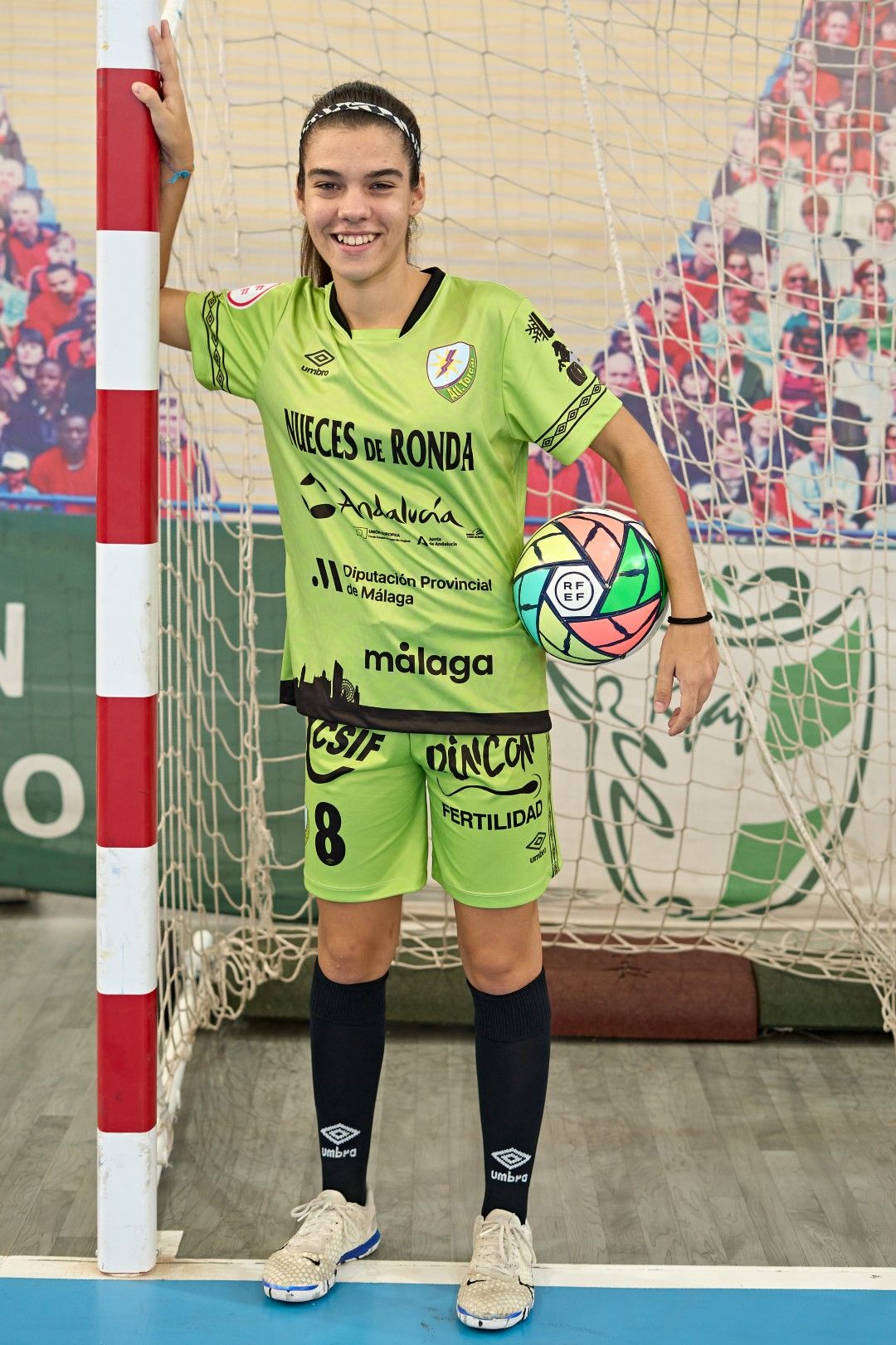 Nuevas camisetas del equipo de fútbol sala femenino Atlético Torcal