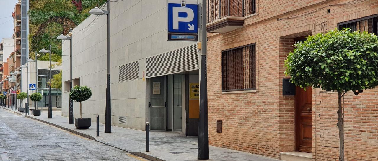 El parking subterráneo del Ayuntamiento de San Vicente