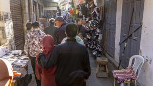 Archivo - Calle en un mercado de Fez (Marruecos)