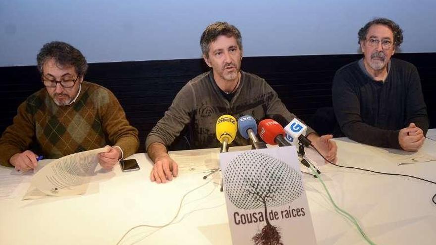 Manuel Dacal, Fins Eirexas y Antón Masa. // Rafa Vázquez