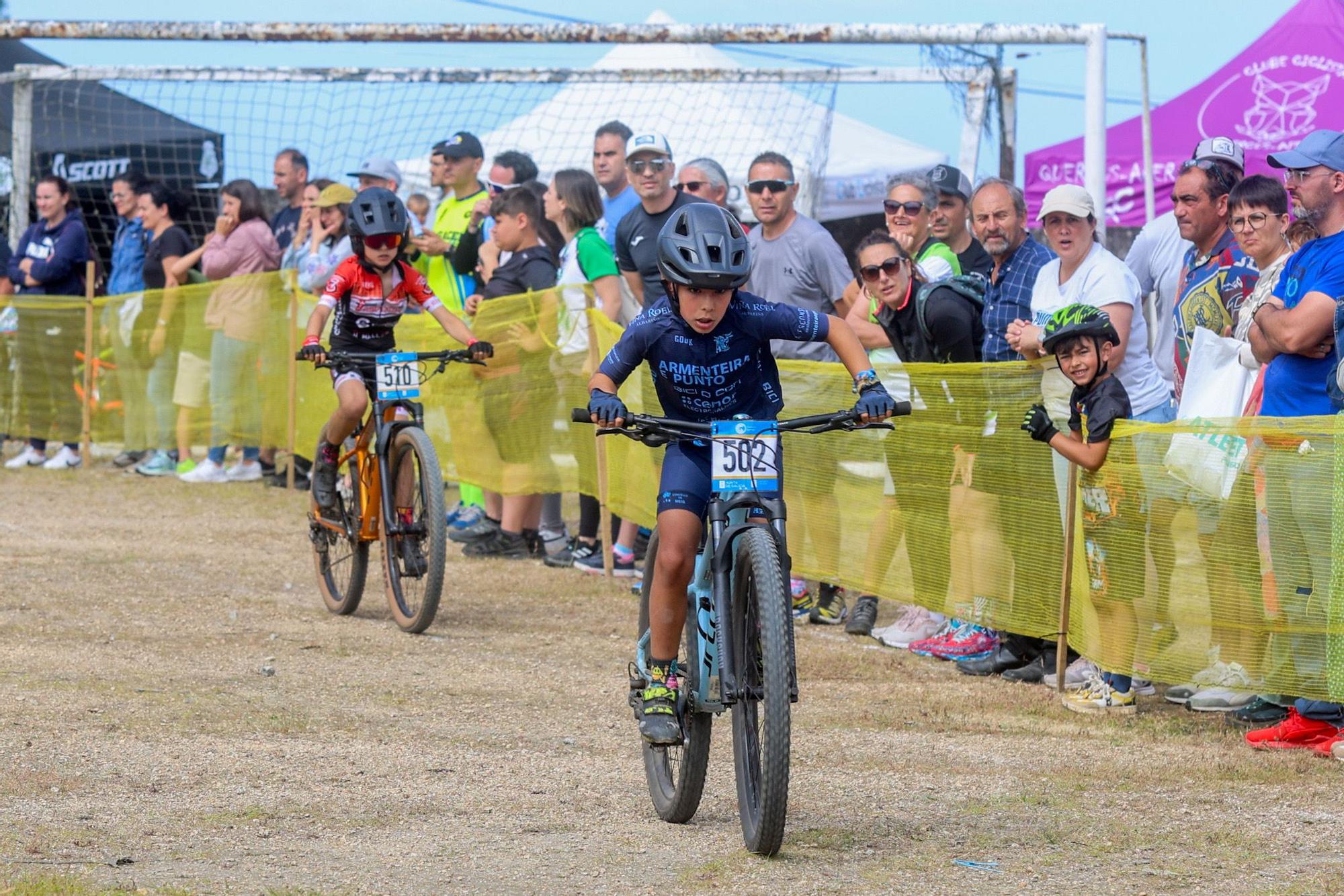 La VII Mini BTT Concello de Ribadumia brilla sobre dos ruedas