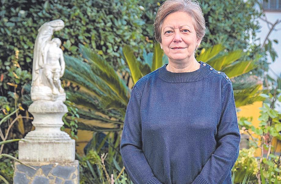 Rosa Infantes, de Cáritas parroquial de Badajoz