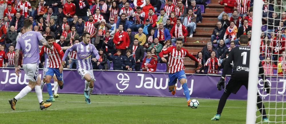 Valladolid - Sporting, en imágenes