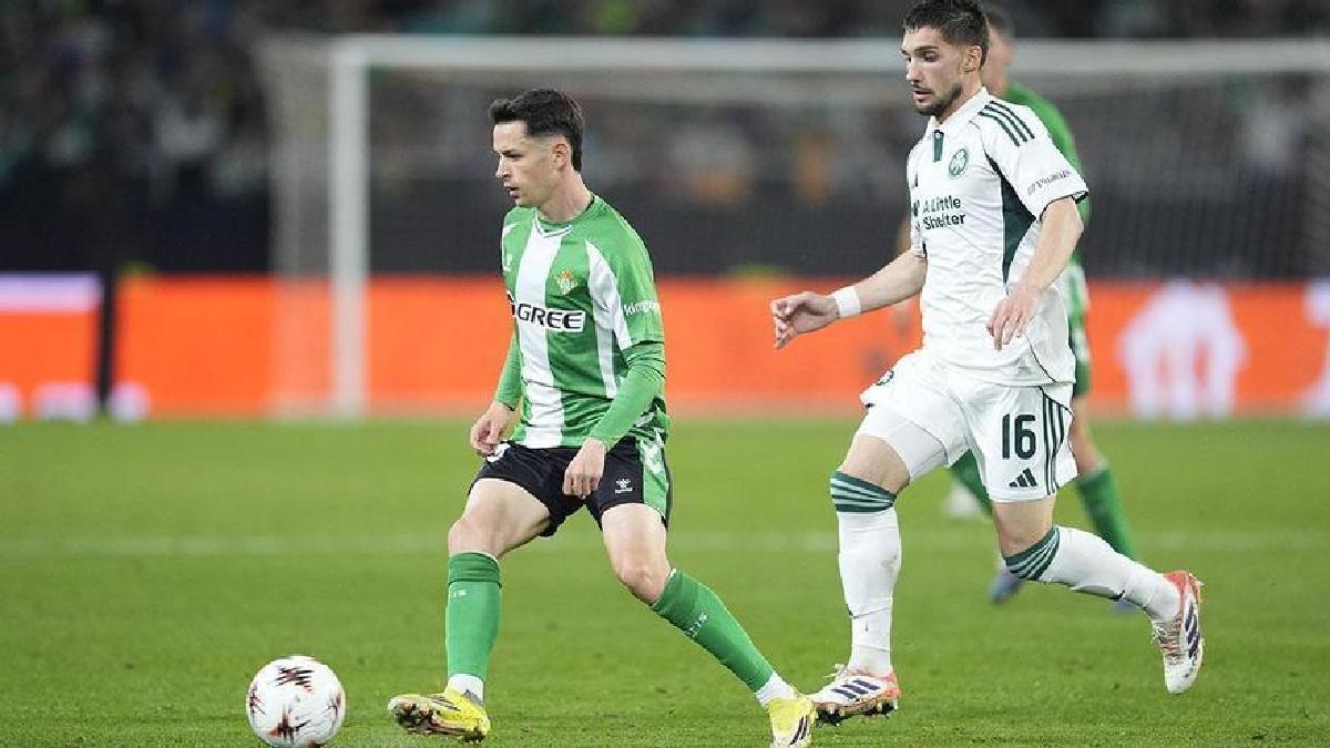Betis, en su goleada al Panathinaikos (4-0) de los octavos de final de la Europa League