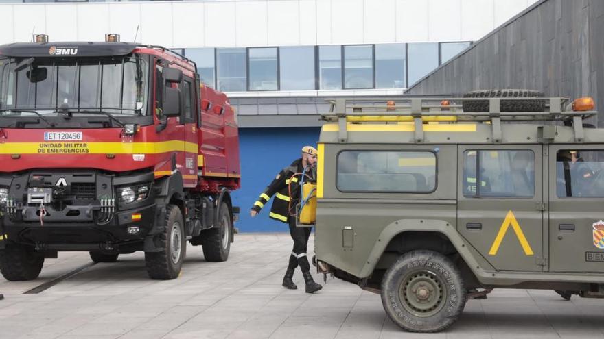 El ejército se despliega en Oviedo para luchar contra el coronavirus