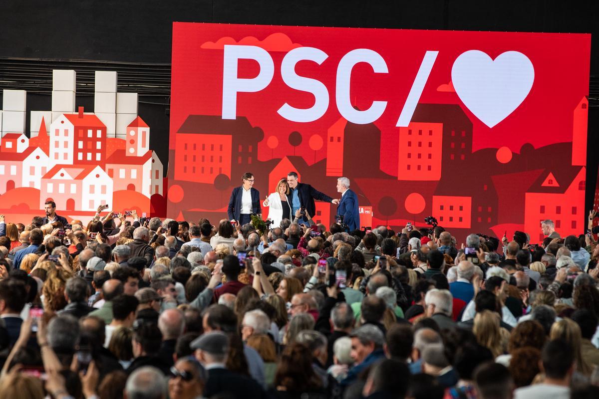 Pedro Sánchez clausura la Convención Municipal del PSC