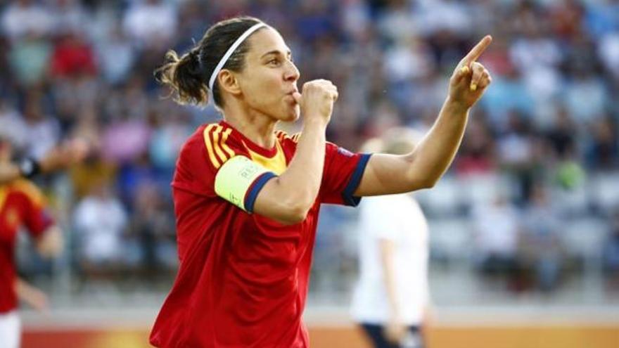 Verónica Boquete logró el primer gol de España en el torneo