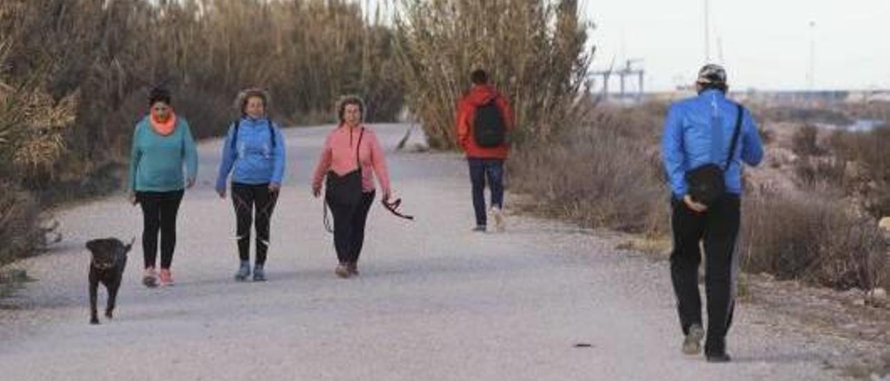 Zona del término municipal de Canet que se quedará sin arreglar en una primera fase.