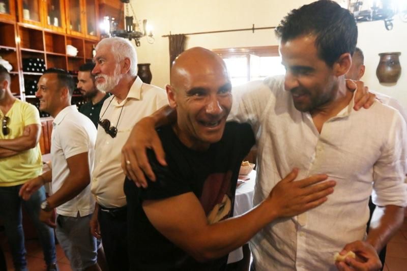 Reunión de veteranos del Málaga CF