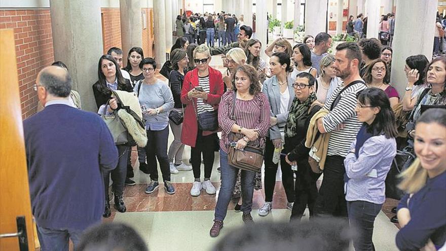 Casi la mitad del funcionariado de Castellón se jubilará durante los próximos quince años