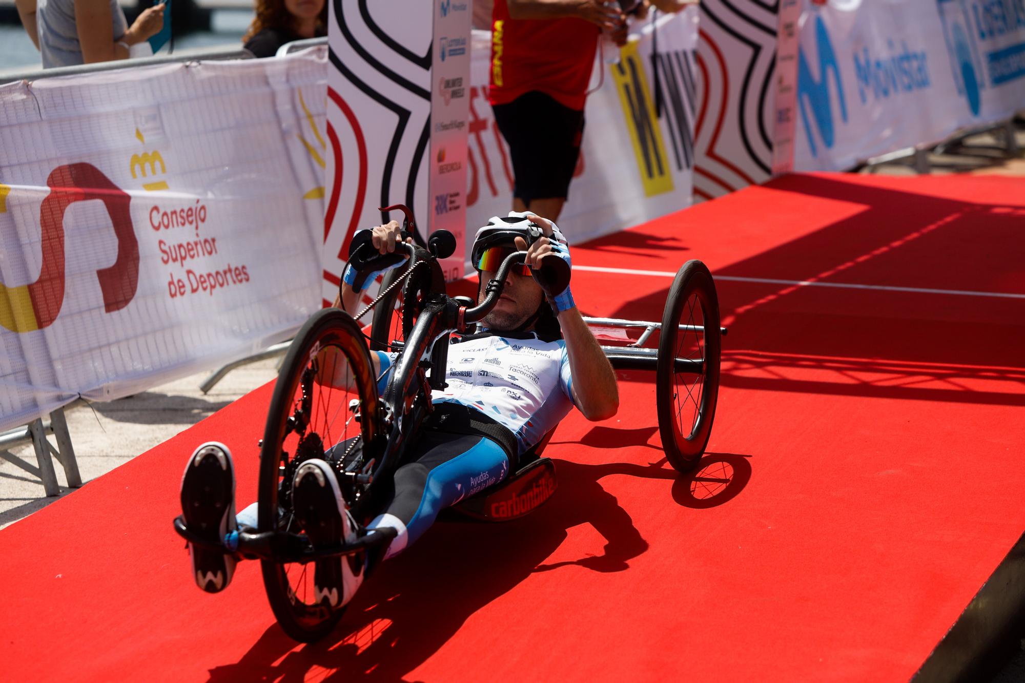 Así han sido las pruebas de ciclismo adaptado en La Marina