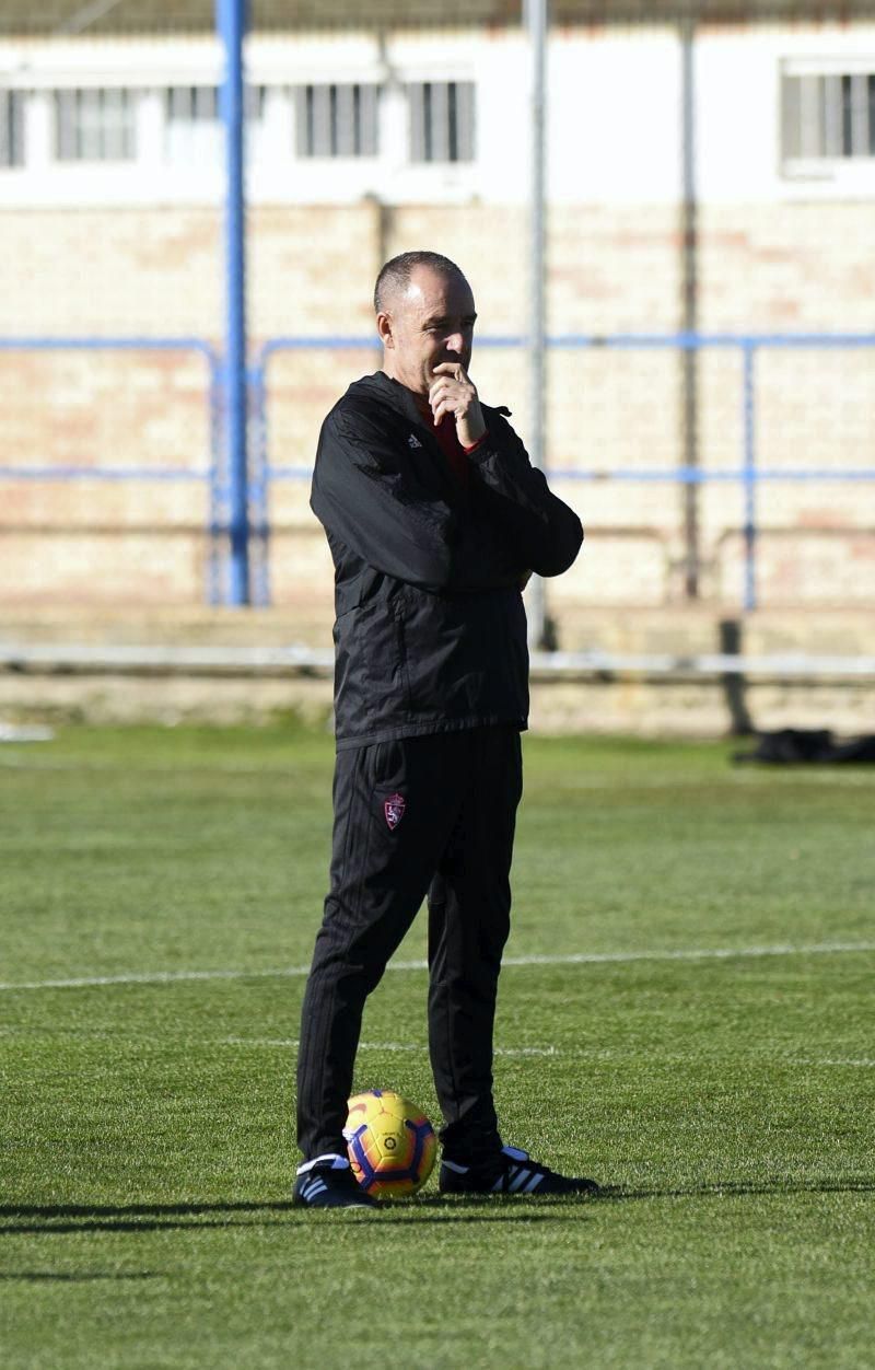 Víctor Fernández se estrena como técnico del Real Zaragoza