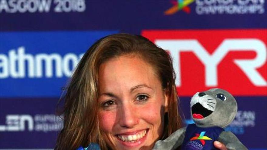 Jessica Vall (plata) da a España la tercera medalla en el Europeo