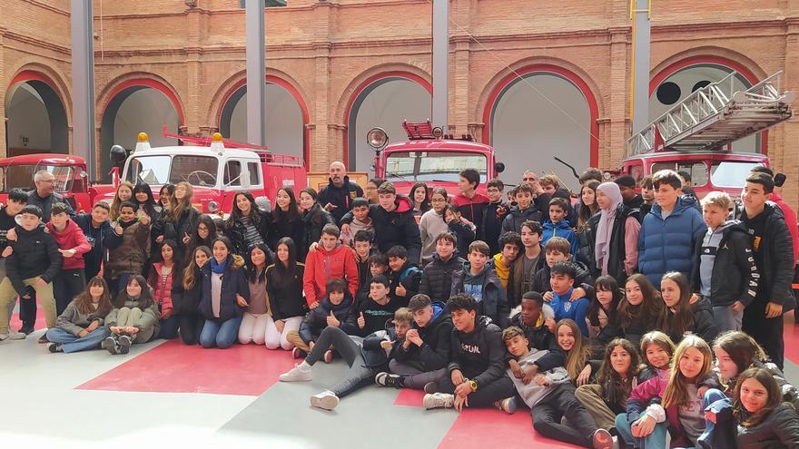 Así fue la visita de los estudiantes de Escolapios Barbastro a Zaragoza