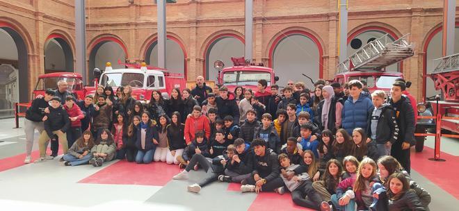 Así fue la visita de los estudiantes de Escolapios Barbastro a Zaragoza