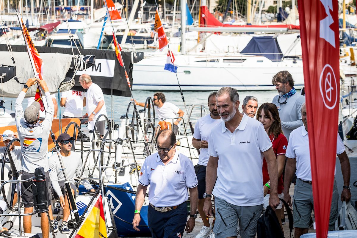 FOTOS | Felipe VI en Mallorca: el Rey se embarca en el 'Aifos' para participar en la primera regata de la Copa de vela