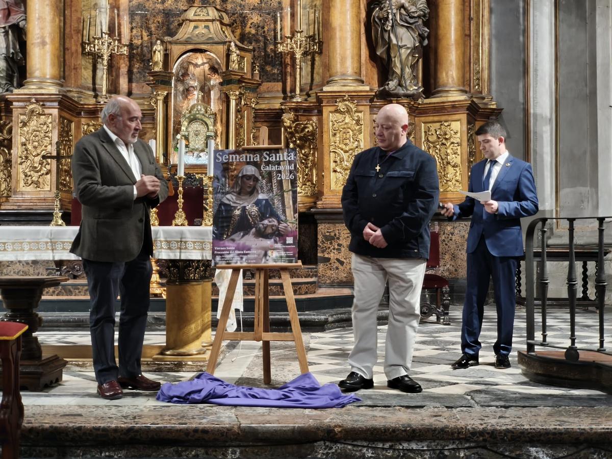 El cartel de la Semana Santa de Calatayud rinde tributo a la imagen de Nuestra Señora de la Piedad
