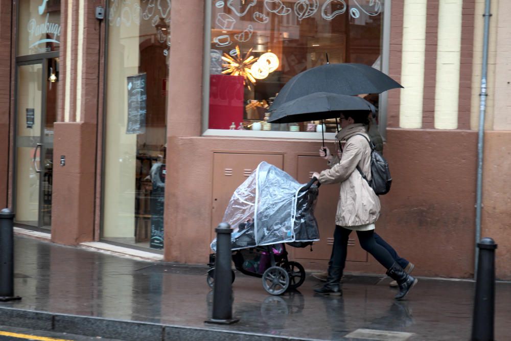 Lluvias persistentes en la Comunitat Valenciana