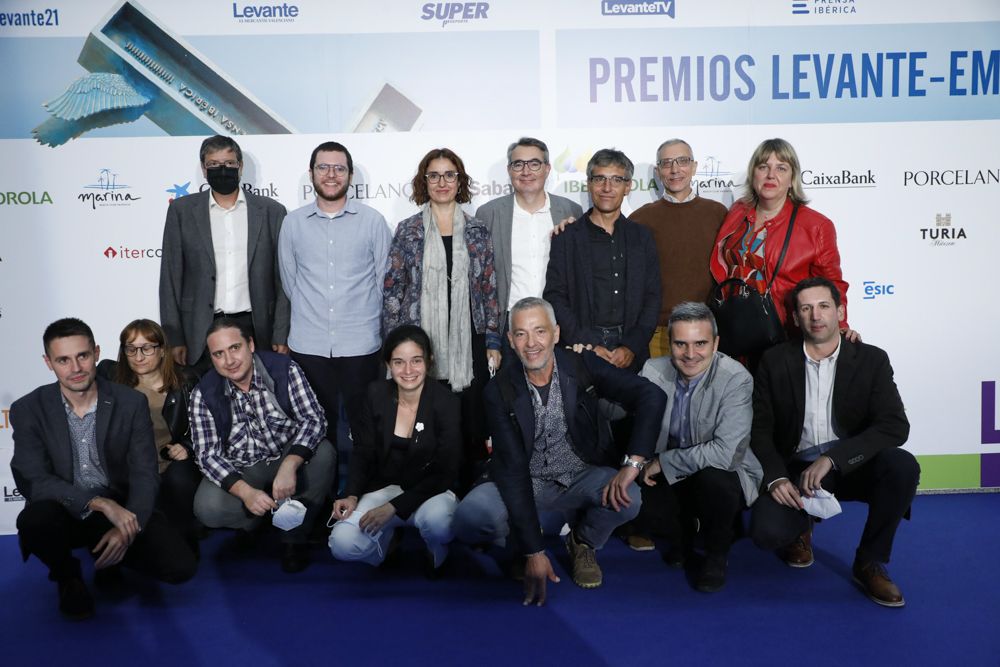 Photocall de los invitados a la gala de los Premios Levante-EMV 2021